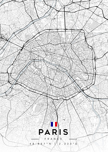 Paris Minimalist Poster 