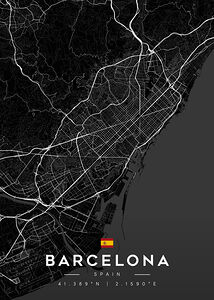 Barcelona 39x55Inches 6