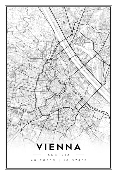 Vienna portrait 2 3 Print