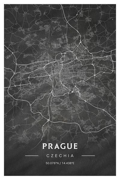 portrait 2 3 Prague Print