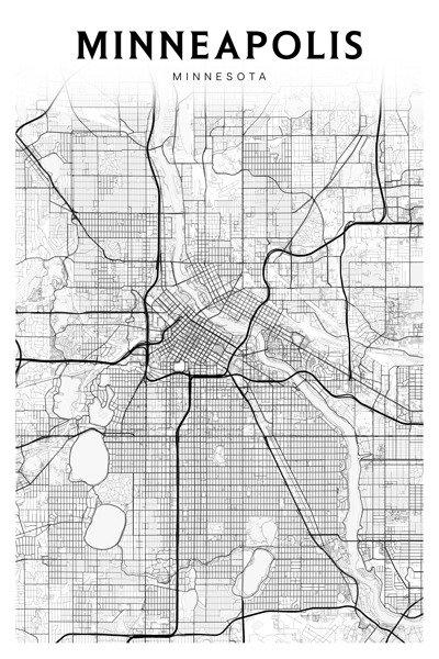 Minneapolis portrait 2 3 Print