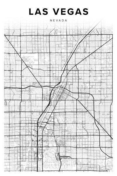 LasVegas portrait 2 3 Print