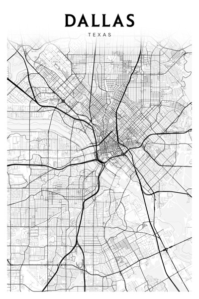 Dallas portrait 2 3 Print