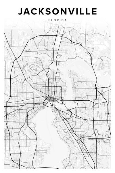 Jacksonville portrait 2 3 Print