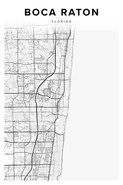 BocaRaton portrait 2 3 Print