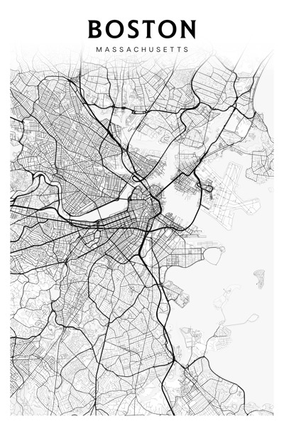 Boston portrait 2 3 Print