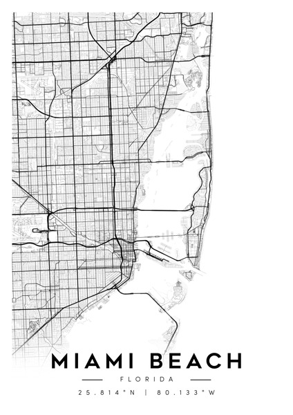 MiamiBeach portrait A Series Print