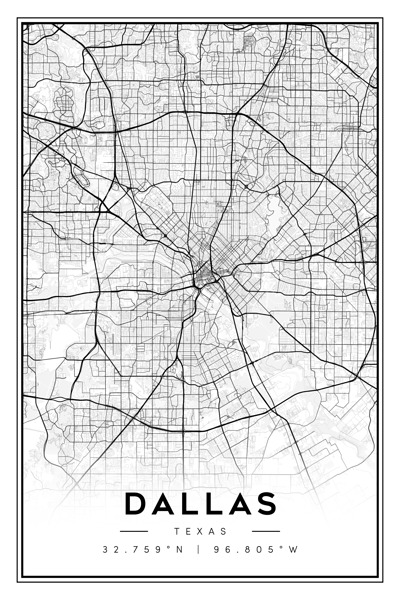 Dallas portrait 2 3 Print