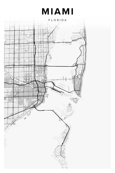 Miami portrait 2 3 Print