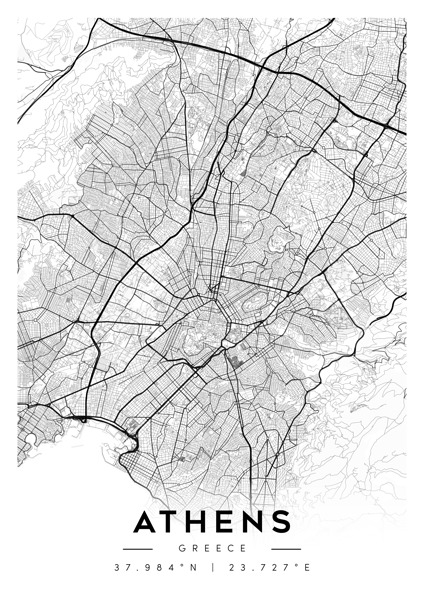 Athens portrait A Series Print