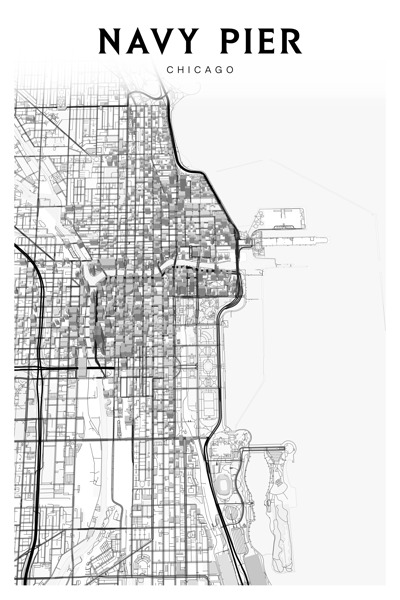 NavyPier portrait 2 3 Print