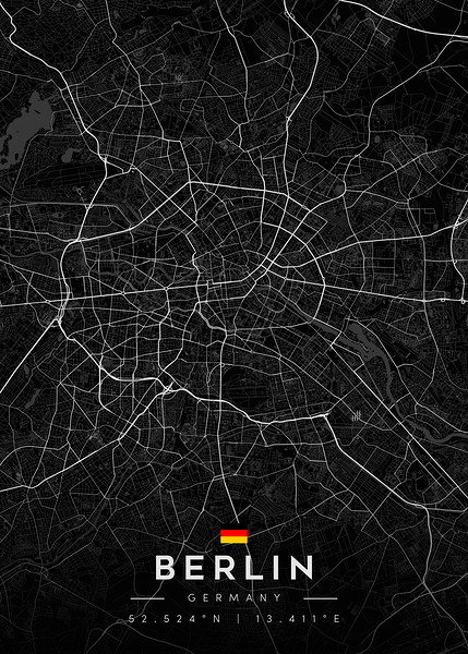 Berlin 39x55Inches Print