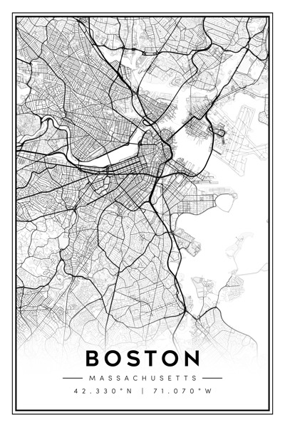Boston portrait 2 3 Print