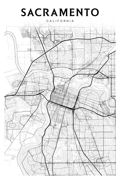 Sacramento portrait 2 3 Print