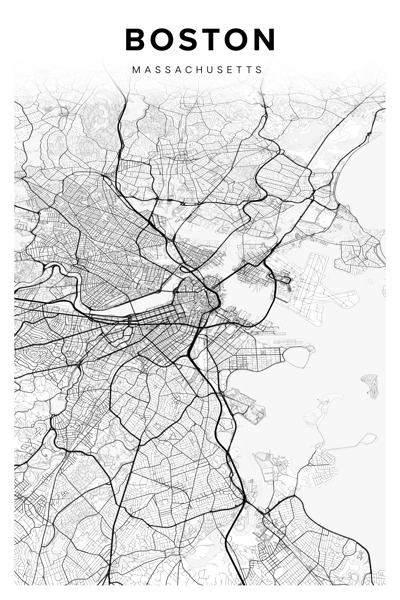 Boston portrait 2 3 Print