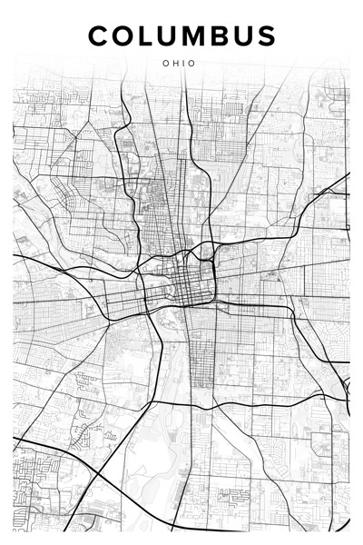 Columbus portrait 2 3 Print