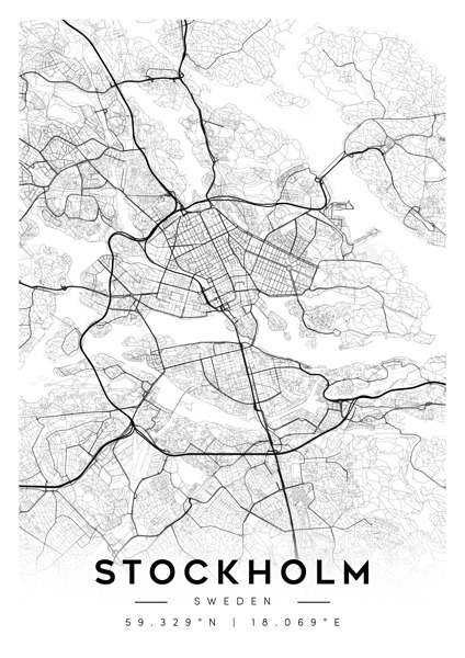 Stockholm portrait A Series Print