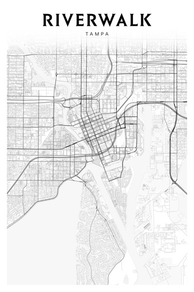 RiverWalk portrait 2 3 Print