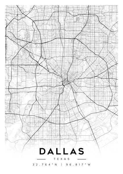 Dallas portrait A Series Print