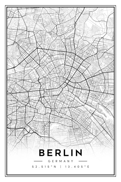 Berlin portrait 2 3 Print