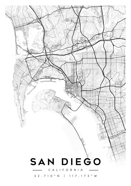 SanDiego portrait A Series Print