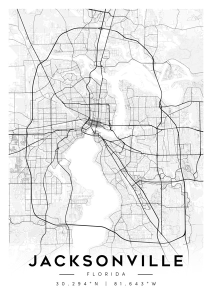 Jacksonville portrait A Series Print