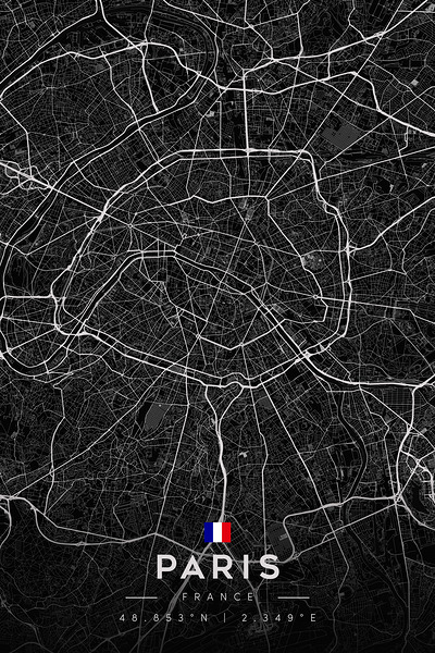 Paris 34x50Inches 5 Print