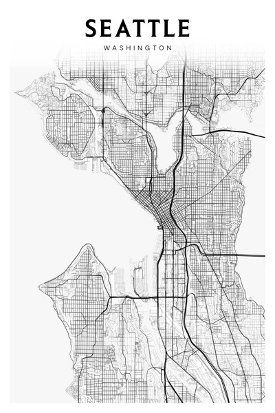 Seattle portrait 2 3 Print