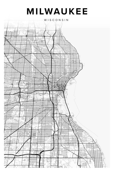 Milwaukee portrait 2 3 Print