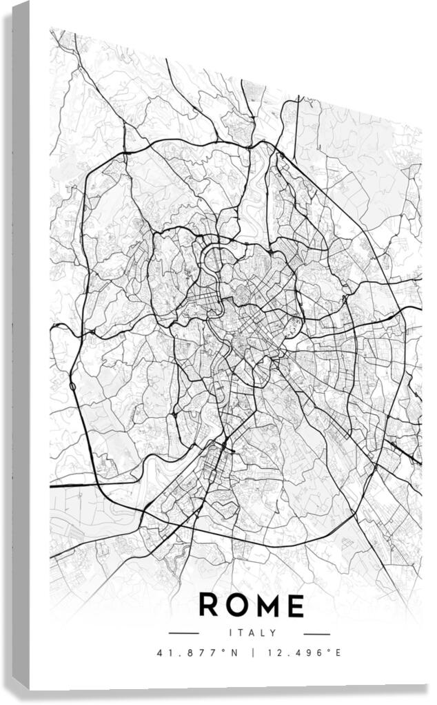 Rome portrait A Series Canvas Print