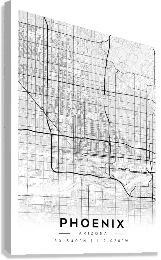 Phoenix portrait A Series Canvas Print