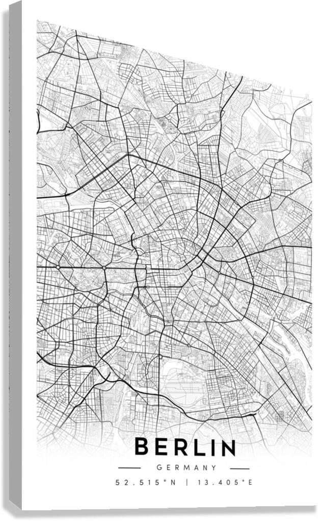 Berlin portrait A Series Canvas Print