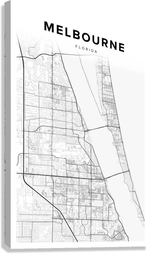 Melbourne portrait 2 3 Canvas Print