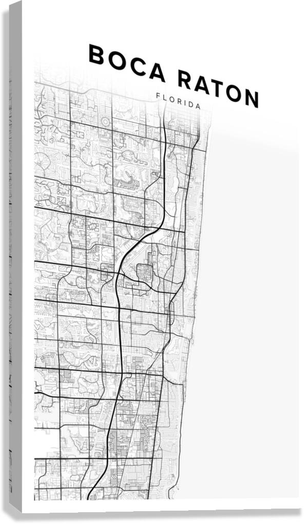 BocaRaton portrait 2 3 Canvas Print