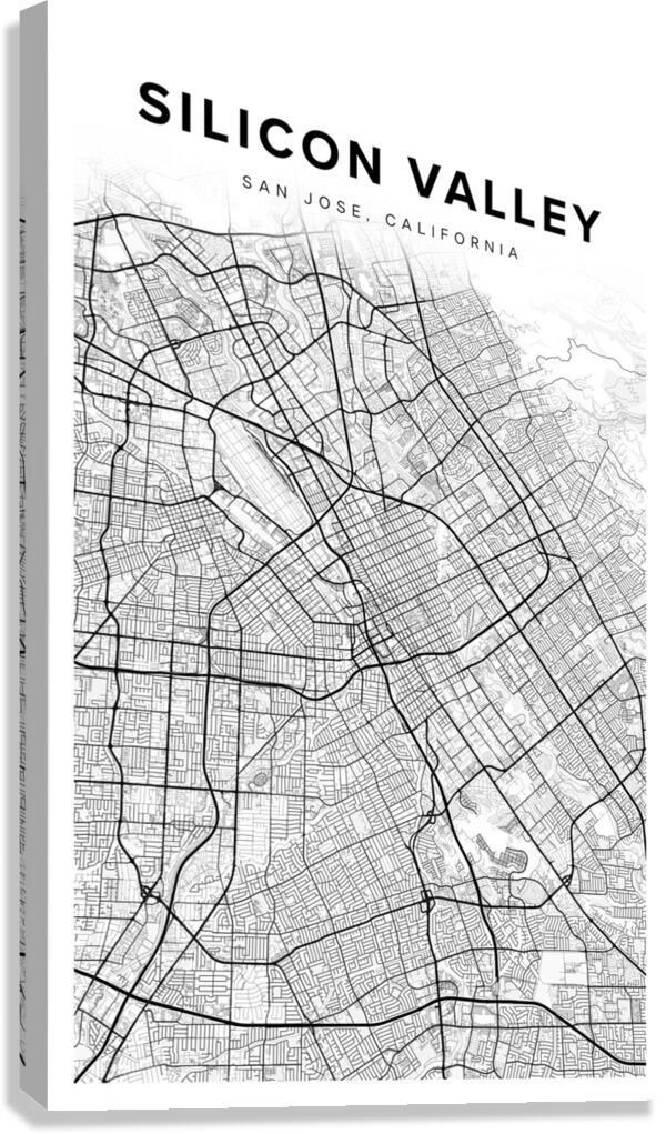 SiliconValley portrait 2 3 Canvas Print