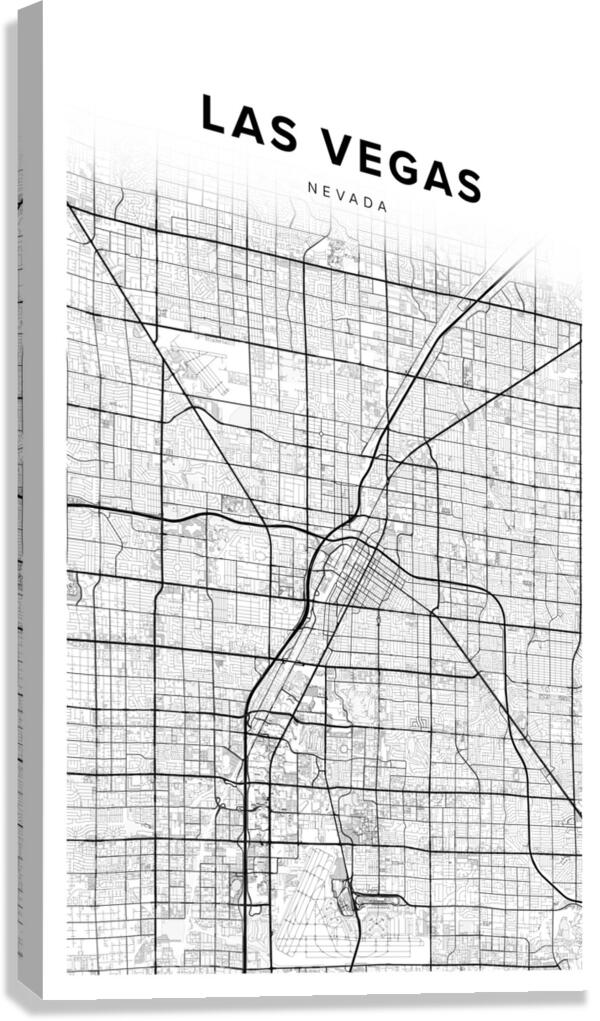 LasVegas portrait 2 3 Canvas Print