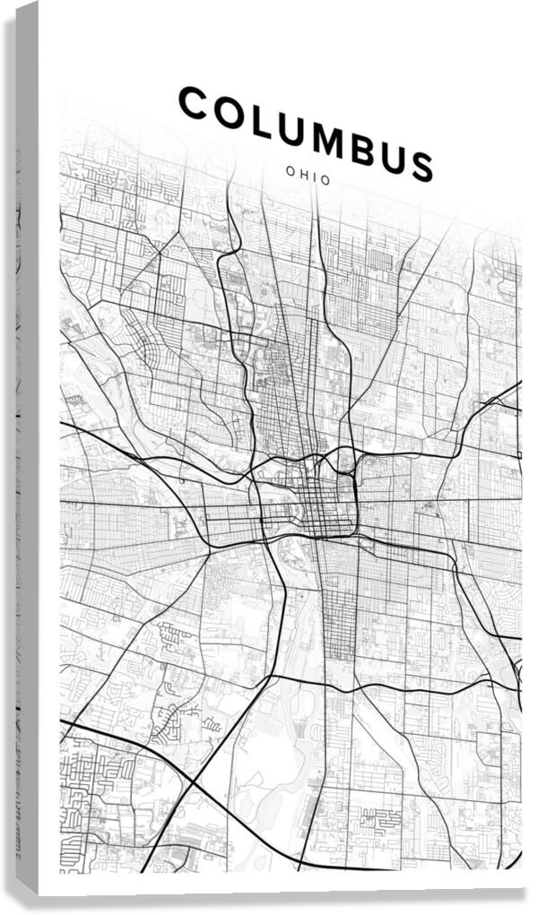 Columbus portrait 2 3 Canvas Print