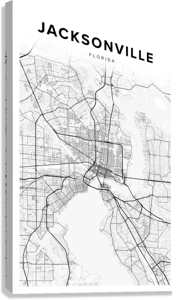 Jacksonville portrait 2 3 Canvas Print