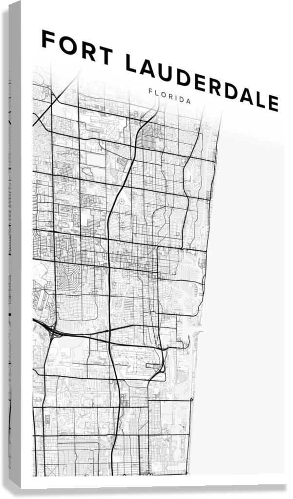 FortLauderdale portrait 2 3 Canvas Print