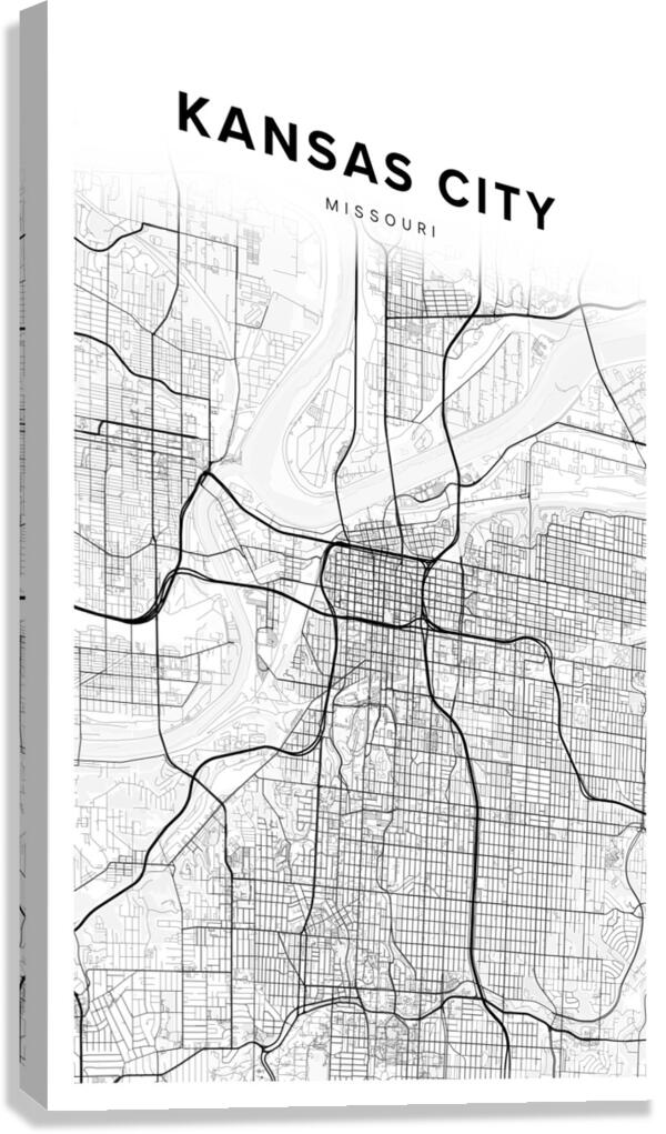 KansasCity portrait 2 3 Canvas Print