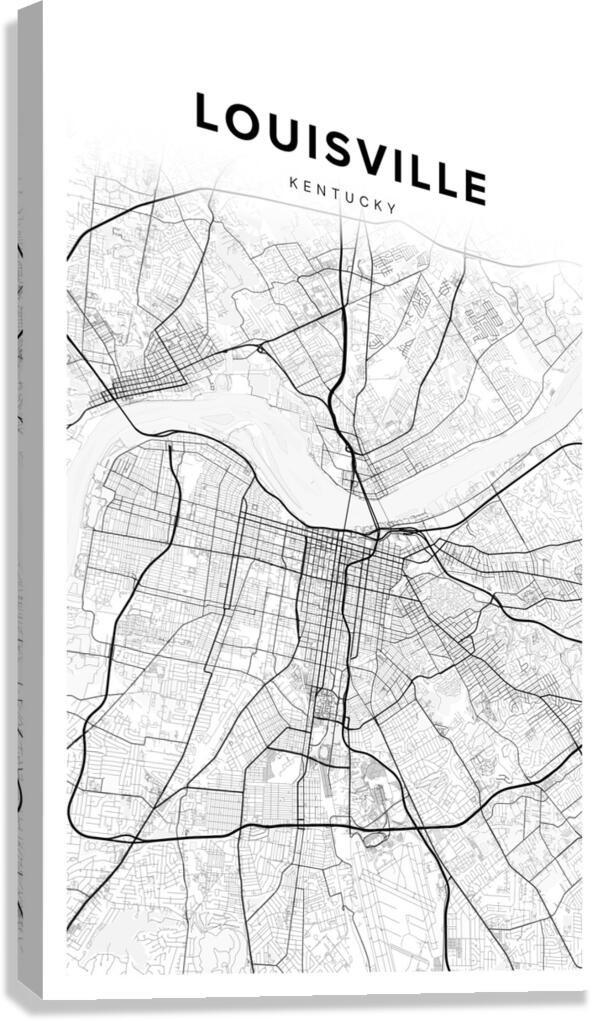 Louisville portrait 2 3 Canvas Print