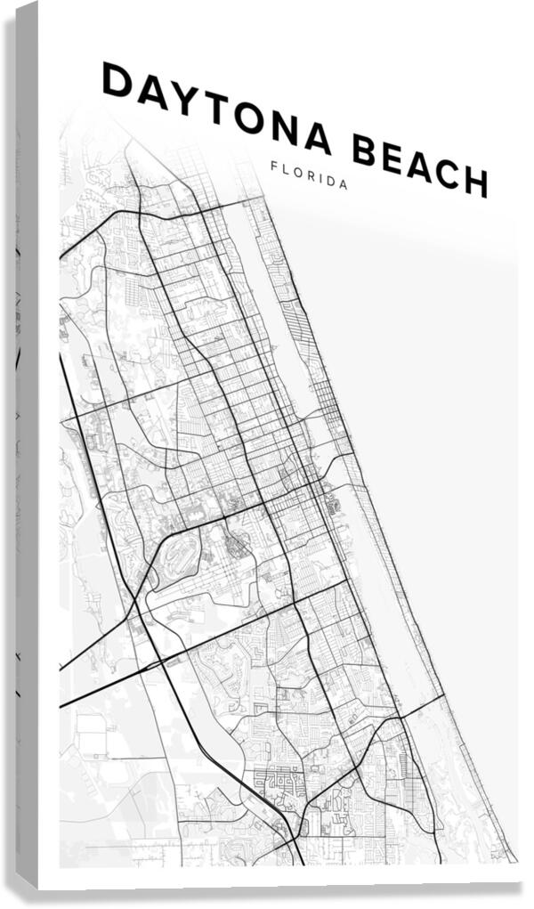 DaytonaBeach portrait 2 3 Canvas Print