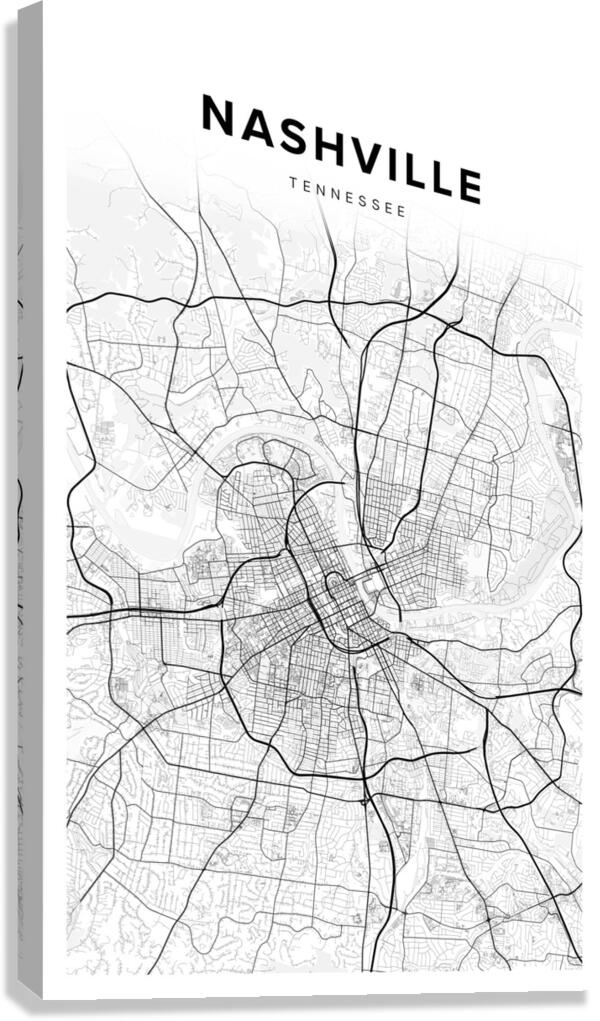 Nashville portrait 2 3 Canvas Print