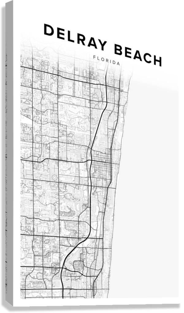 DelrayBeach portrait 2 3 Canvas Print