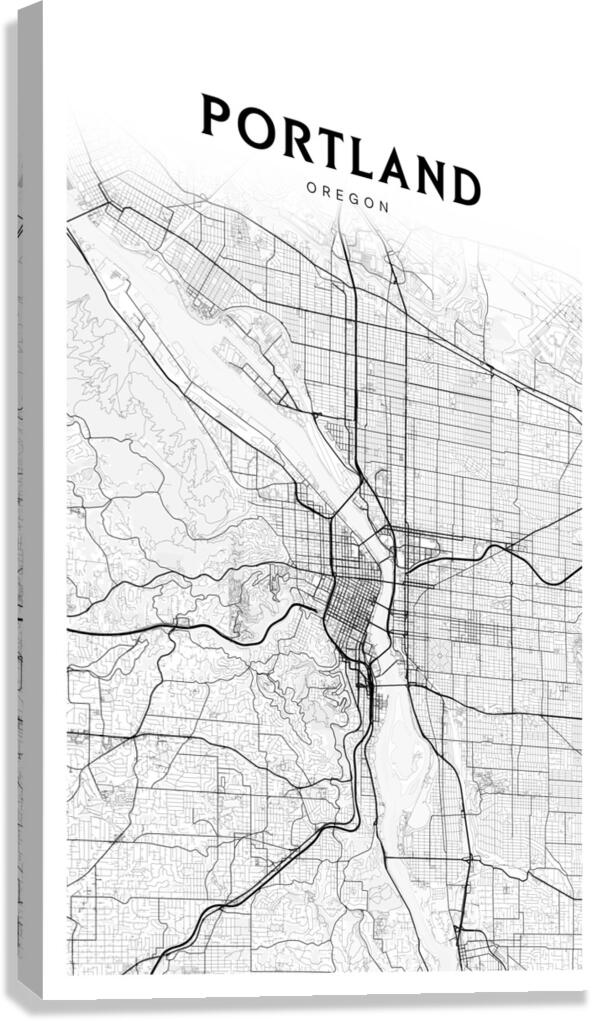 Portland portrait 2 3 Canvas Print