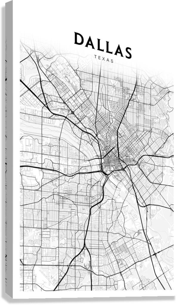 Dallas portrait 2 3 Canvas Print