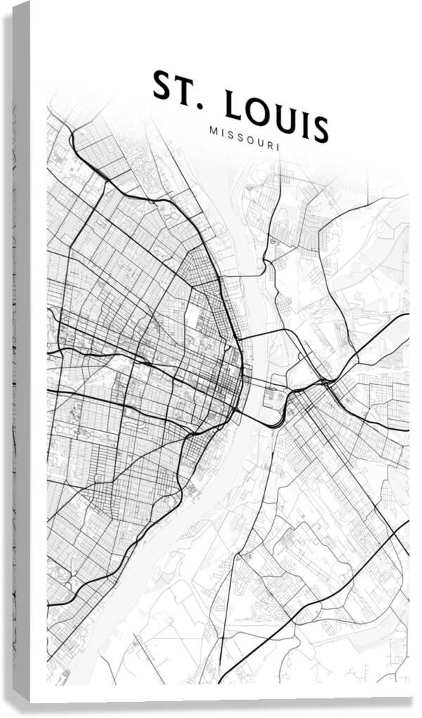 St.Louis portrait 2 3 Canvas Print