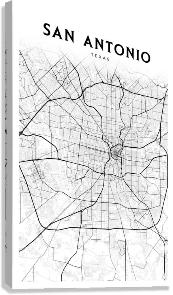 SanAntonio portrait 2 3 Canvas Print