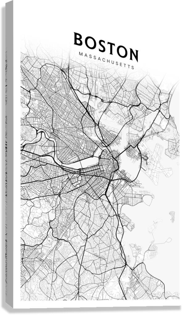 Boston portrait 2 3 Canvas Print