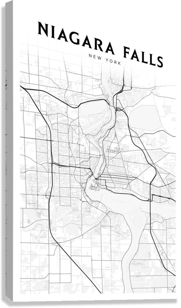 NiagaraFalls portrait 2 3 Canvas Print